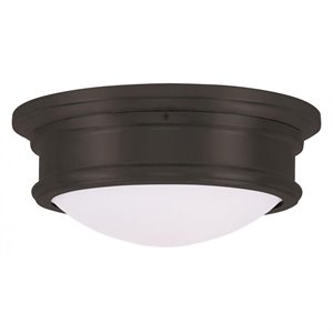 Livex Lighting Astor Ceiling Mount in Bronze
