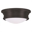 Livex Lighting Astor Ceiling Mount in Bronze