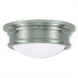 Livex Lighting Astor Ceiling Mount in Brushed Nickel