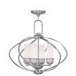 Livex Lighting Westfield Chandelier in Brushed Nickel
