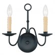 Livex Lighting Heritage Wall Sconce in Black