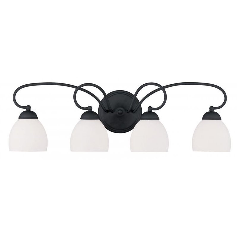 Livex Lighting Brookside Bath Light in Black