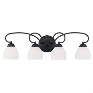 Livex Lighting Brookside Bath Light in Black