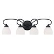 Livex Lighting Brookside Bath Light in Black