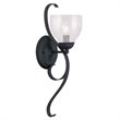 Livex Lighting Brookside Wall Sconce in Black