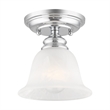 Livex Lighting Essex Ceiling Mount in Chrome