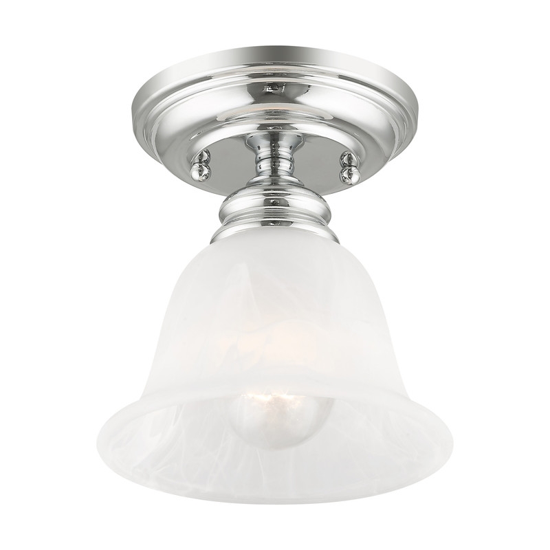Livex Lighting Essex Ceiling Mount in Chrome