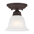 Livex Lighting Essex Ceiling Mount in Bronze