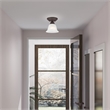 Livex Lighting Essex Ceiling Mount in Bronze