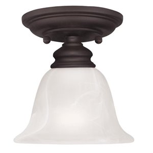 Livex Lighting Essex Ceiling Mount in Bronze
