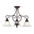 Livex Lighting 3 Light Bronze Dinette/ Ceiling Mount