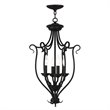 Livex Lighting Coronado Foyer Chandelier in Bronze