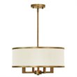 Livex Lighting Park Ridge Chandelier in Hand Painted Antique Gold Leaf