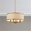 Livex Lighting Park Ridge Chandelier in Hand Painted Antique Gold Leaf