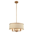 Livex Lighting Park Ridge Chandelier in Hand Painted Antique Gold Leaf