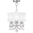 Livex Lighting Newcastle Convertible Ceiling Mount in Brushed Nickel