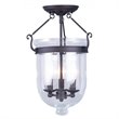 Livex Lighting Jefferson Ceiling Mount in Bronze