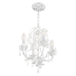 Livex Lighting Athena Chandelier in Antique White