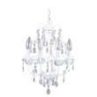 Livex Lighting Athena Chandelier in Antique White
