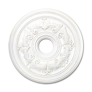 Livex Lighting Ceiling Medallion in White