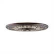 Livex Lighting Ceiling Medallion in Hand Rubbed Bronze with Antique Silver