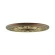 Livex Lighting Ceiling Medallion in Palacial Bronze with Gilded Accents