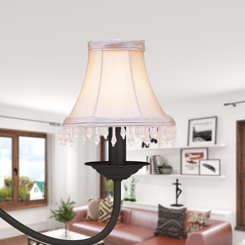 Livex Lighting Three Light Pewter Lamp Shade