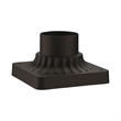 Livex Lighting Outdoor Pier Mount Adaptors in Bronze