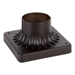 Livex Lighting Outdoor Pier Mount Adaptors in Bronze