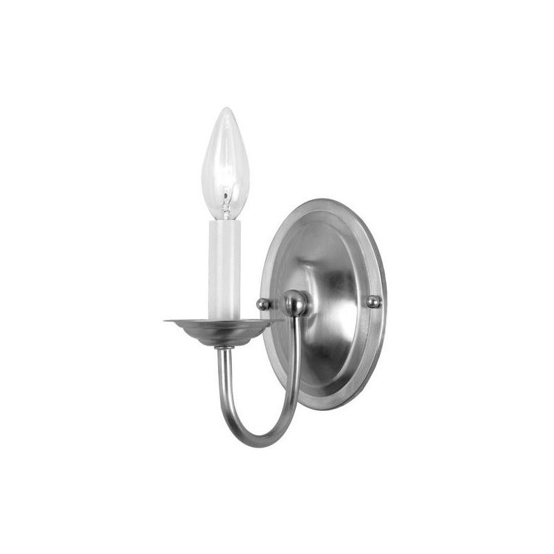 Livex Lighting Wall Sconce in Brushed Nickel