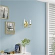 Livex Lighting Wall Sconce in Polished Brass