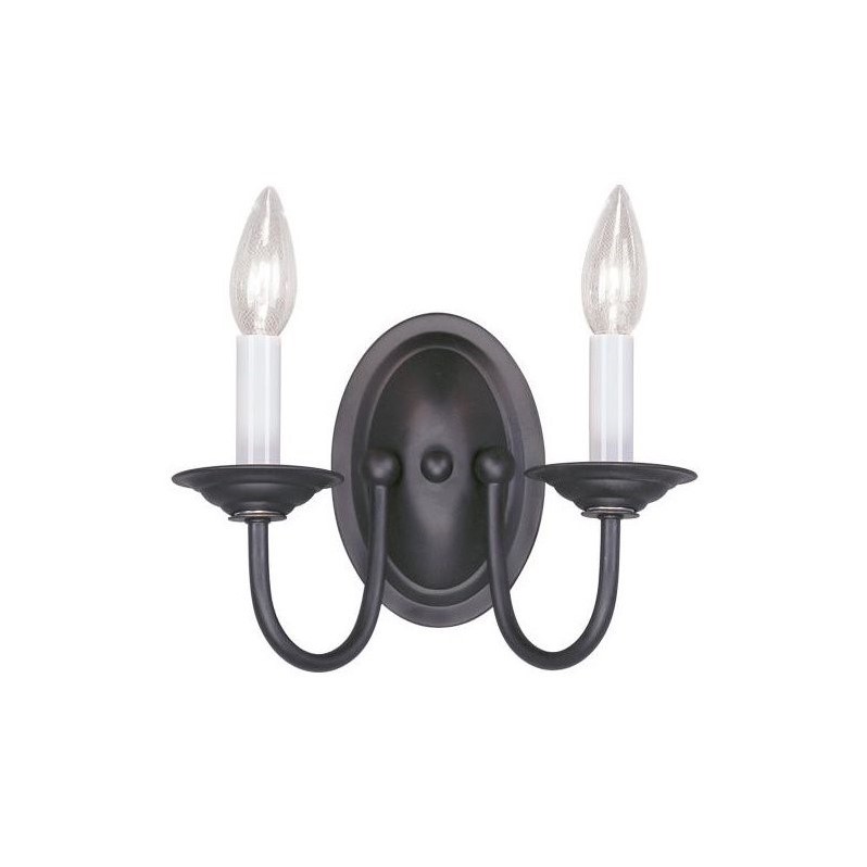 Livex Lighting Wall Sconce in Black