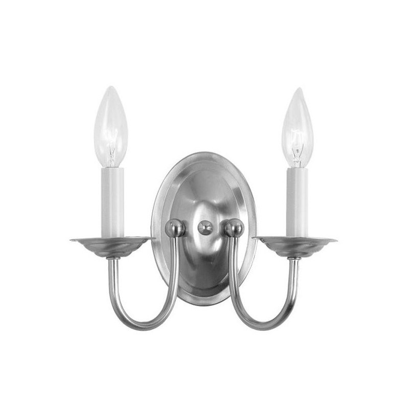 Livex Lighting Wall Sconce in Brushed Nickel