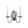 Livex Lighting Wall Sconce in Brushed Nickel