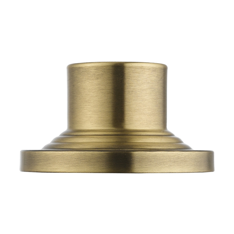 Livex Lighting Antique Brass Outdoor Pier Mount Adapter