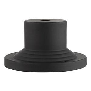 Livex Lighting Black Outdoor Pier Mount Adapter