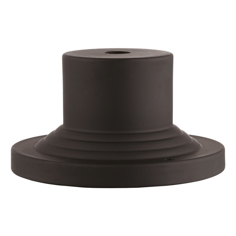 Livex Lighting Bronze Outdoor Pier Mount Adapter