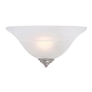 Livex Lighting Coronado Wall Sconce in Brushed Nickel