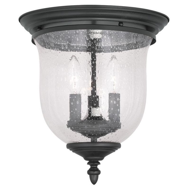 Livex Lighting Legacy Ceiling Mount in Black