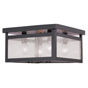 Livex Lighting Milford Ceiling Mount in Bronze