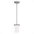 Livex Lighting Astoria Mini Pendant in Brushed Nickel