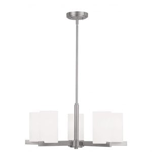 Livex Lighting Astoria Chandelier in Brushed Nickel