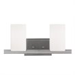 Livex Lighting Astoria 2 Bath Light in Brushed Nickel