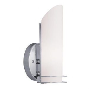 Livex Lighting Pelham Bath Light Wall Sconce in Chrome