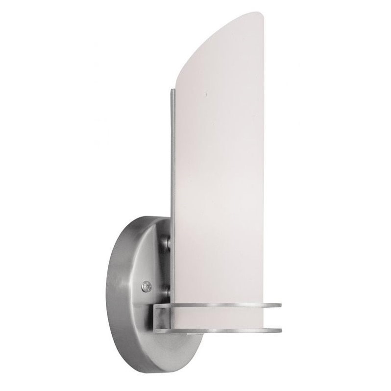 Livex Lighting Pelham Bath Light Wall Sconce in Brushed Nickel
