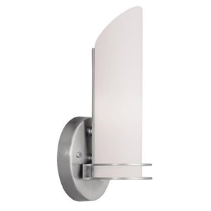Livex Lighting Pelham Bath Light Wall Sconce in Brushed Nickel