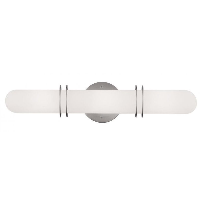 Livex Lighting Pelham Bath Light in Brushed Nickel