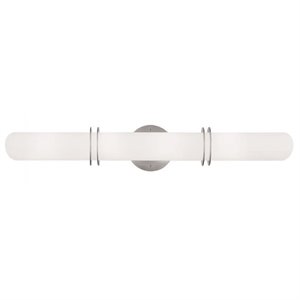 Livex Lighting Pelham Bath Light in Brushed Nickel