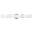 Livex Lighting Pelham Bath Light in Brushed Nickel