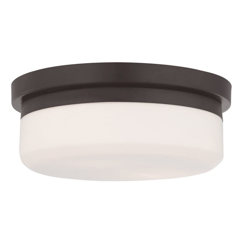Livex Lighting Stratus 2 Light Bronze Ceiling Mount